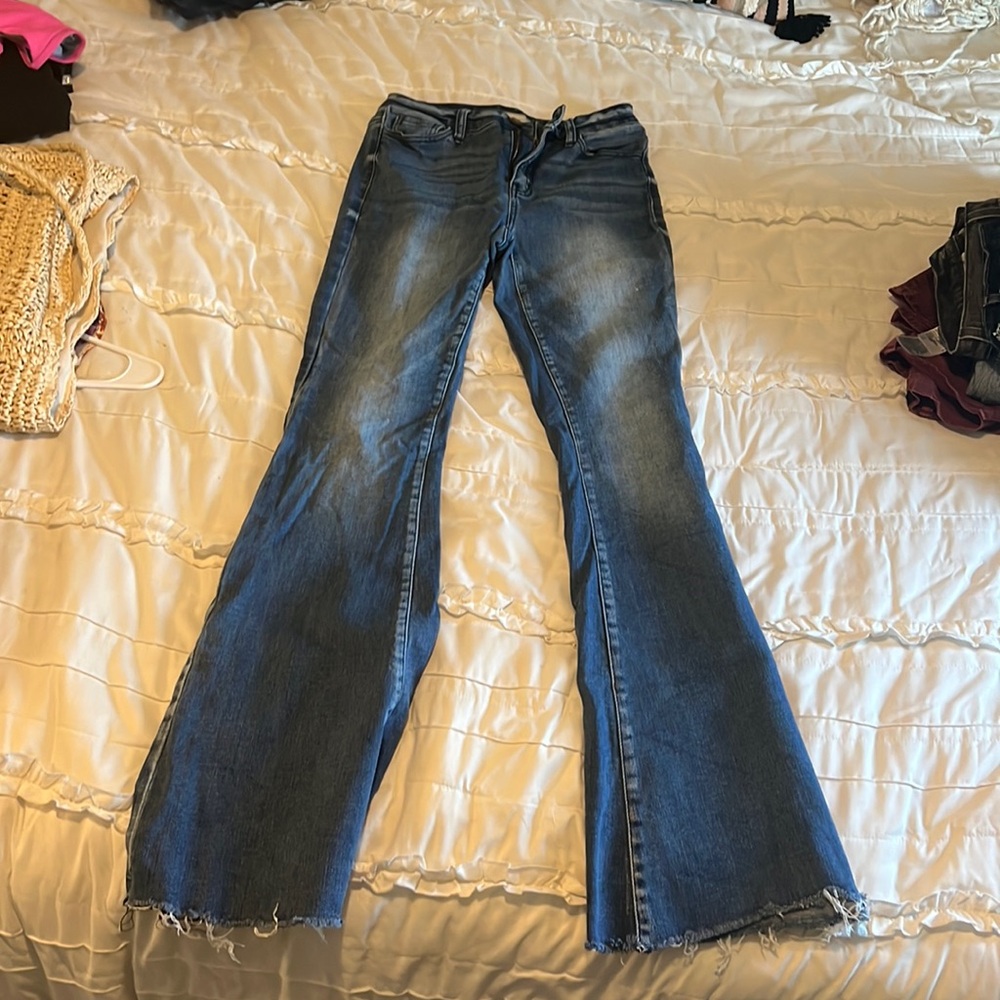 KanCan Signature High Rise Flare Jeans
